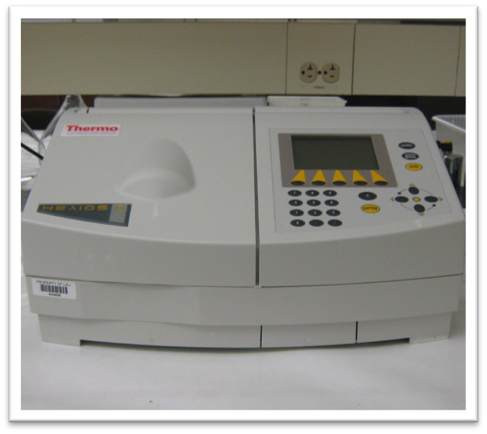 Thermo Electron Helios UV-Vis 