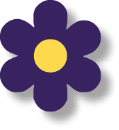 deep purple flower