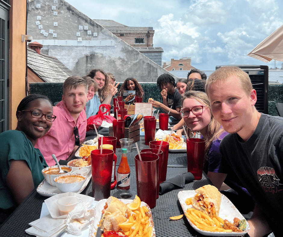 group lunch photo